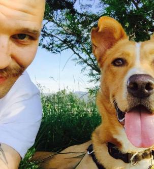 Chris Cottingham and Hank